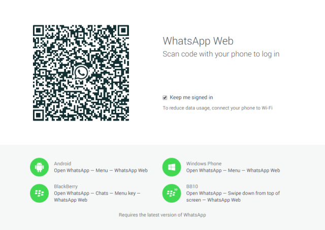 Akhirnya Whatsapp RELEASE Web Client ! &#91;January 21, 2015&#93;