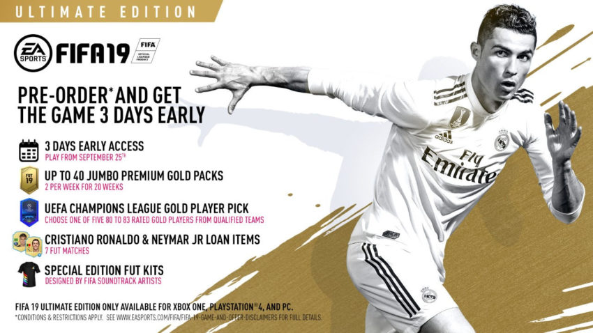 Fifa 19 ultimate edition hotsell worth it