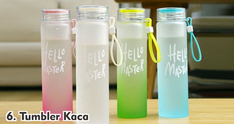  6 Jenis Bahan Tumbler Yang Sering Dijadikan Souvenir !