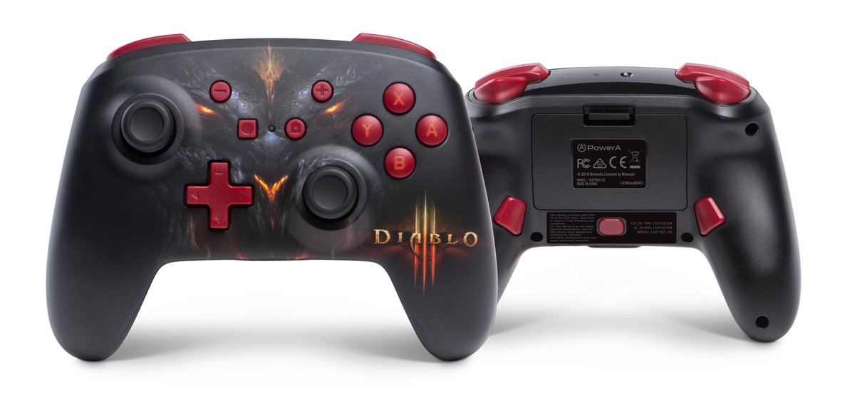 PowerA Luncurkan Controller Nintendo Switch Bertema Diablo 3