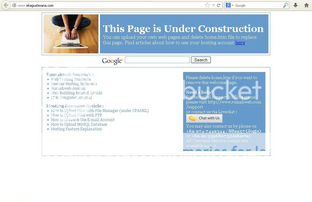 Situs Eka Gustiwana Di Serang Hacker ( HOT )