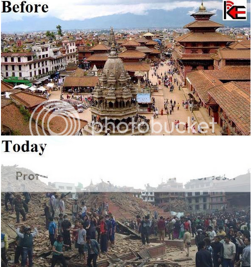 #PrayForNepal : Dahsyatnya Gempa Nepal &#91;With Photo&#93;