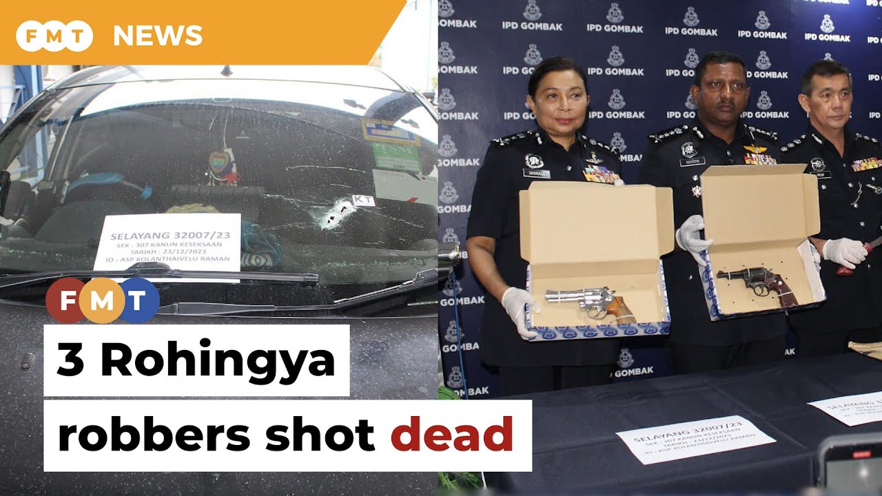 Tiga Pengungsi Rohingya Dalang 27 Kasus Mematikan Tewas di Tangan Polisi Malaysia