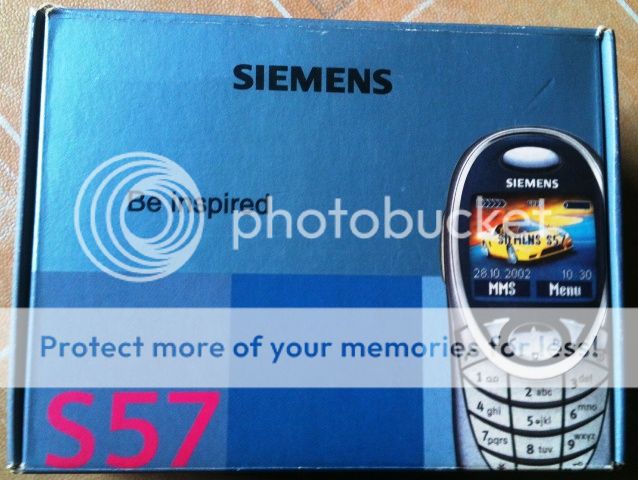 BOX DUS HP Jadul Siemens S57 &amp; DUS PDA Phone ppc6700