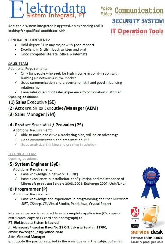 lowongan-sales-technical-and-programmer