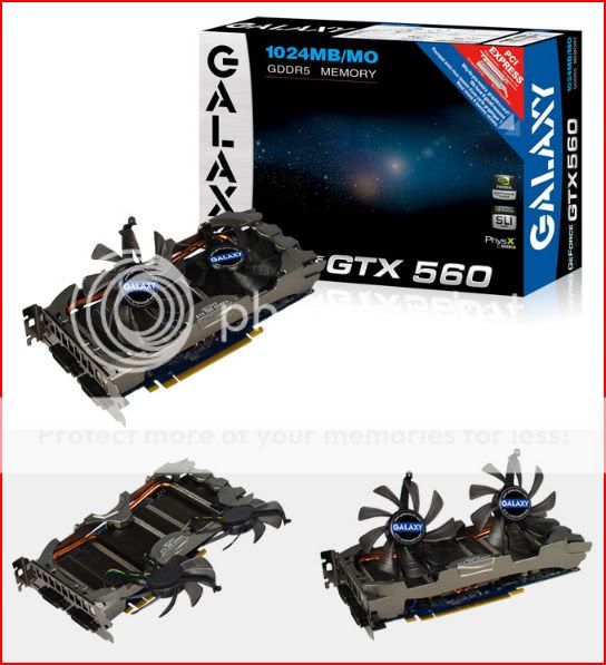 &#91;VGA CARD&#93; GALAXY GTX 560 GC Twin Blade Cooler