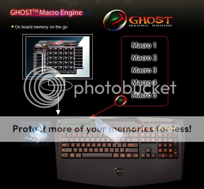 &#91;Keyboard&#93; GIGABYTE Aivia Keyboard Gaming Gear - K8100