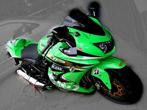 "Ashton Motorsport" Modification Fairing2 plug en play for Ninja 250R page 1