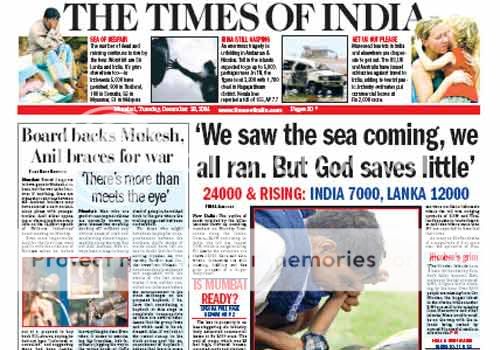 Headline Beberapa Surat Kabar Dunia Menjadi Saksi Sejarah..