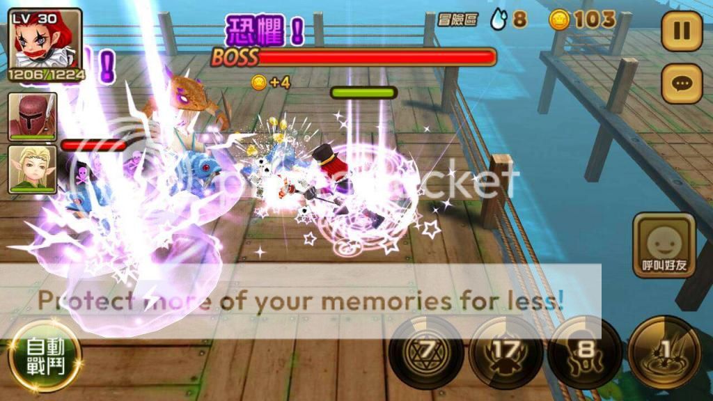 &#91; LINE &#93; Touch Monsters - Action RPG 3D Pertama di LINE