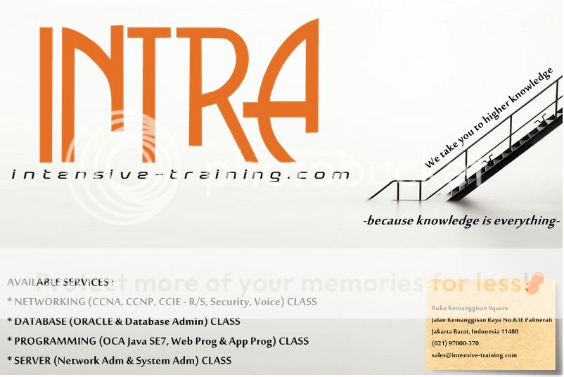 INTRA - Cisco Training Center