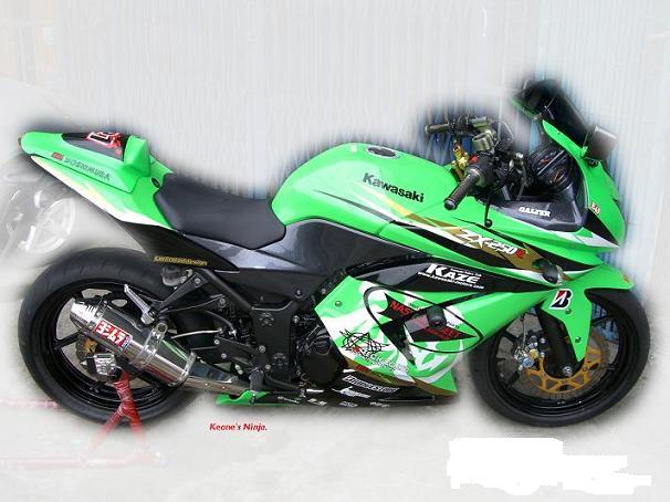 "Ashton Motorsport" Modification Fairing2 plug en play for Ninja 250R page 1