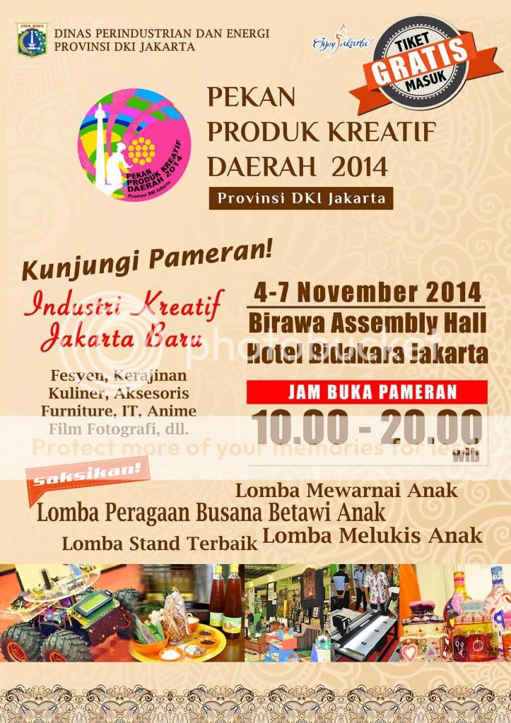 Pekan Produk Kreatif Daerah 2014 Provinsi DKI Jakarta