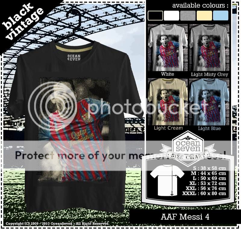 T-Shirt Ocean Seven Football Superstar IDR 85k