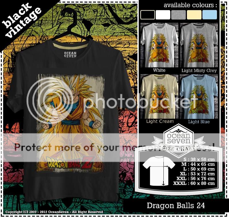  ░▓▀▄▀▄ &#91;Always ReadyStock &#93; New Design Kaos DragonBall Series by Ocean7 ▀▄▀▄▓░