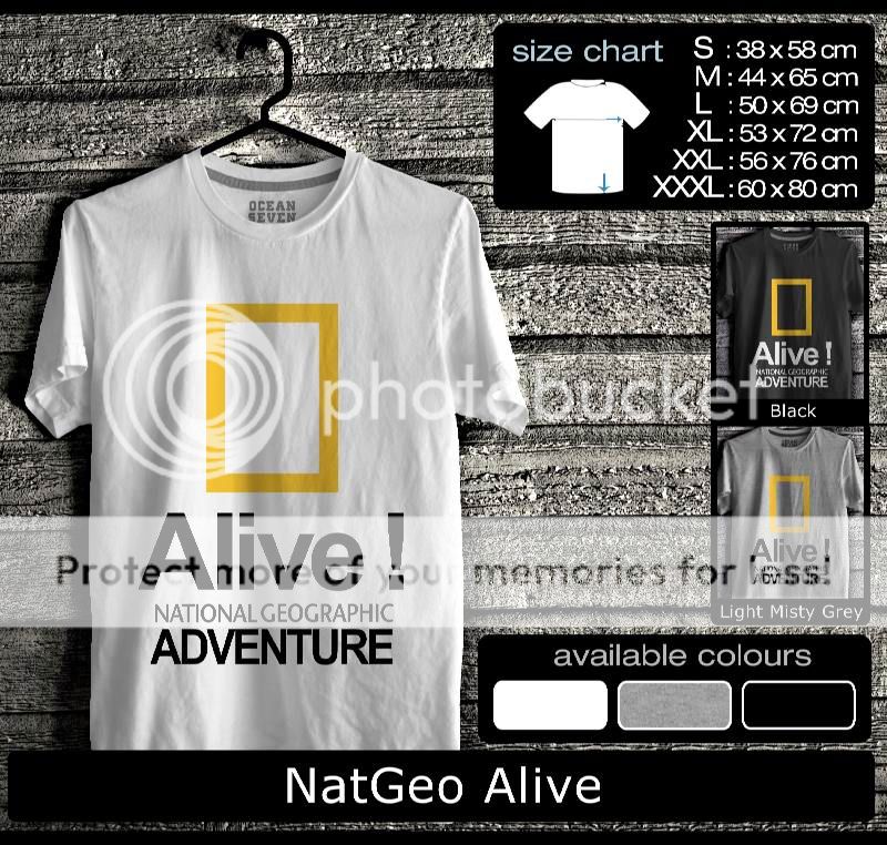 High Quality T Shirt :: OCEANSEVEN :: It's NATIONAL GEOGRAPHIC Series