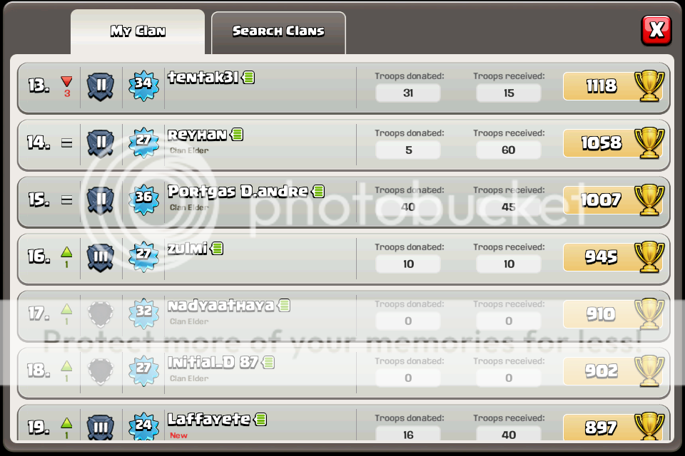 Looking for member Clash of Clans (Indonesian iOS Users)