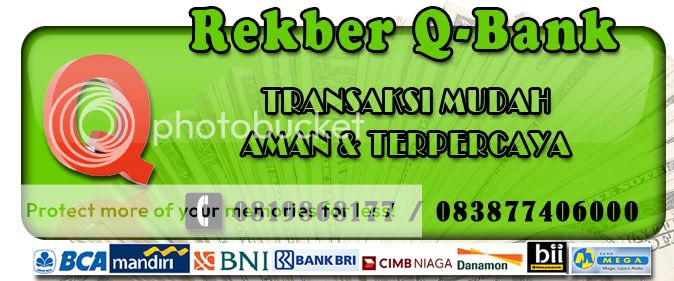 RekBer Q-BANK - Murah, Aman &amp; Terpercaya &#91;thread lanjutan ke-2&#93;