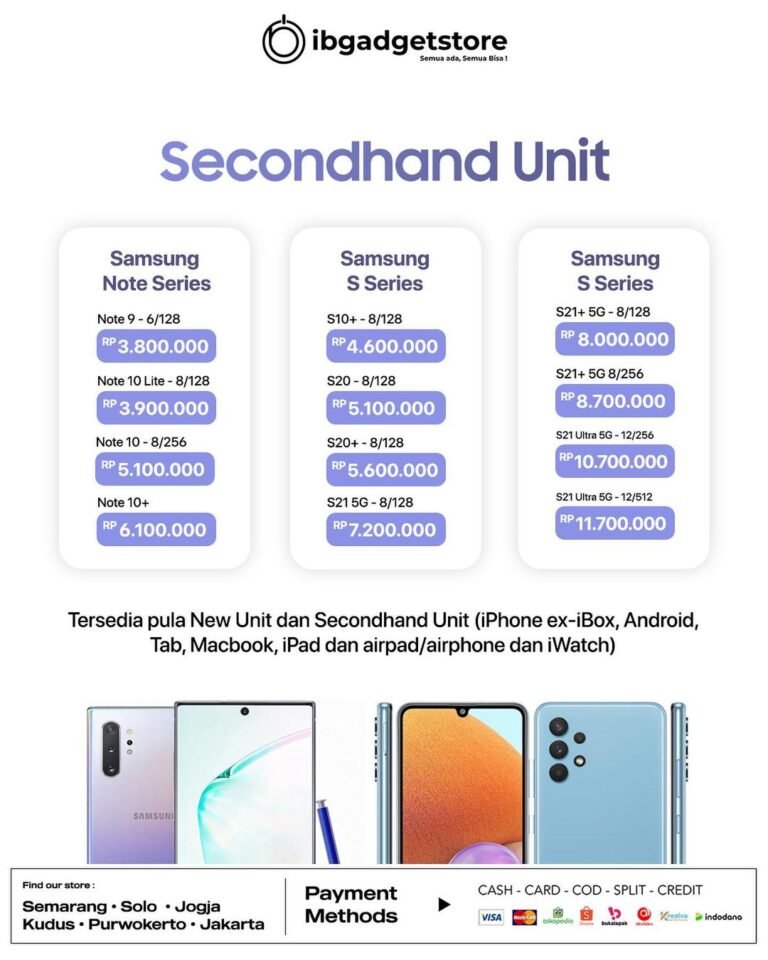 Jual iPhone Second Di Semarang