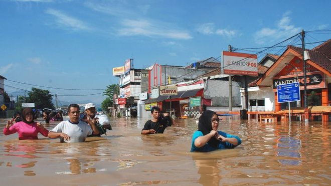 Daerah resapan air di Bandung tergerus, terbitlah banjir