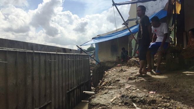 Hujan guyur Jakarta, sungai Ciliwung tidak meluap