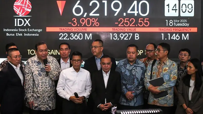 Rupiah dan IHSG anjlok mendekati level terendah - fiskal Indonesia compang-camping