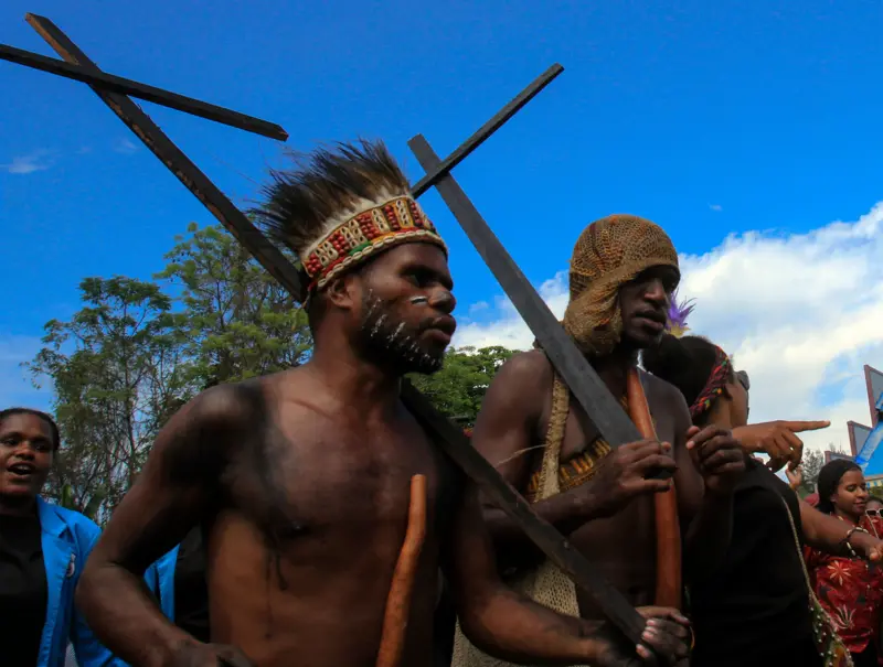 Mengapa ritual 'Jalan Salib' dipilih orang Papua menarik perhatian Paus ?
