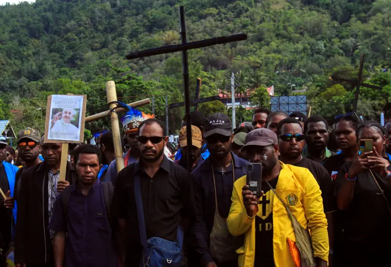 Mengapa ritual 'Jalan Salib' dipilih orang Papua menarik perhatian Paus ?