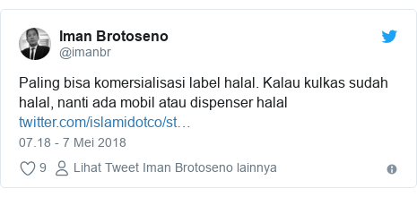 Ketika sertifikat halal diberikan untuk kulkas dan makanan kucing
