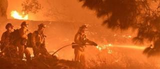 Kebakaran dahsyat landa California, jutaan penduduk tanpa listrik