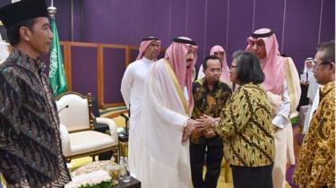 Antara kemewahan Raja Salman dan kebersahajaan Presiden Jokowi