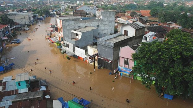 Daerah resapan air di Bandung tergerus, terbitlah banjir