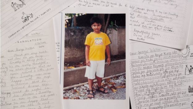 George HW Bush's sponsorship of Filipino child detailed in letters