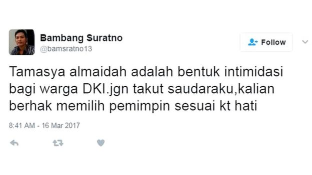 Apakah ‘Tamasya Al Maidah’ saat Pilkada Jakarta melanggar aturan?