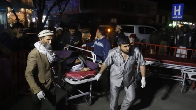 Afghanistan: Kabul suicide bomber kills dozens at gathering of clerics