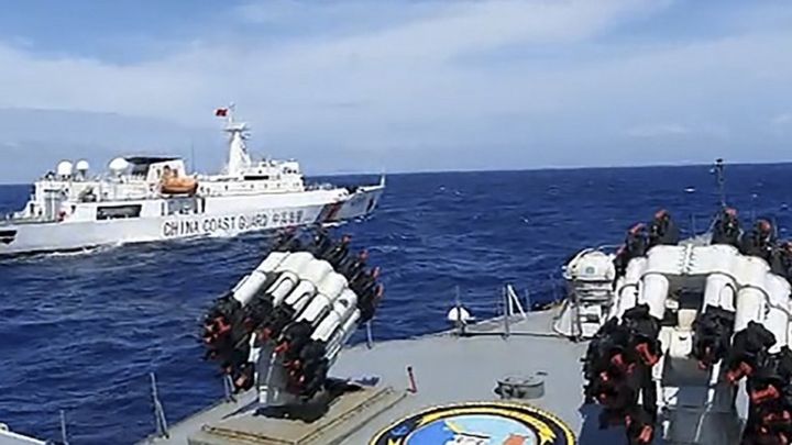 Kapal Perang RI kejar tiga kapal Coast Guard China di Laut Natuna