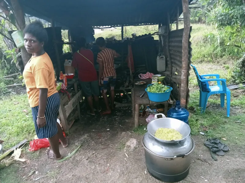 Perayaan HUT RI ke-77 di tengah jerit pengungsi Papua