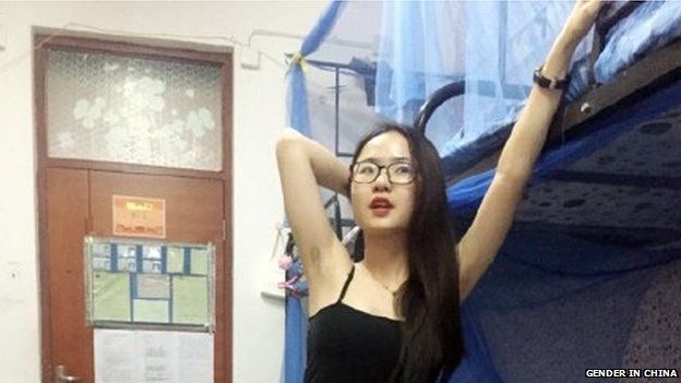 Kompetisi rambut ketiak di Cina timbulkan polemik