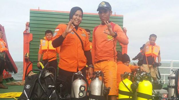 Kisah Penyelam Wanita Basarnas Dari Aceh Bertarung Nyawa Selamatkan Korban AirAsia