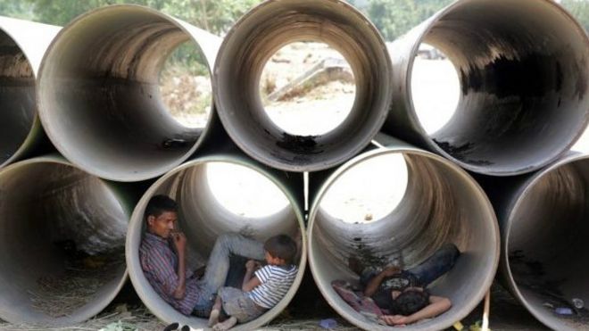 India Catat Rekor Cuaca Terpanas