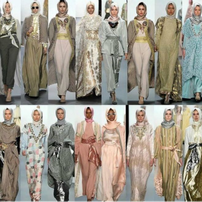 Saat hijab karya Anniesa Hasibuan tampil memukau di New York Fashion Week
