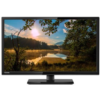 Toshiba 24" LED USB HDMI VGA TV Hitam - Model 24S2500