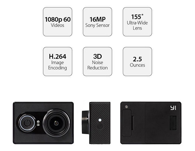 Kamera Xiaomi Yi Kaskus -Free Ongkir- WiFi 12MP 1080p SPORTY DV