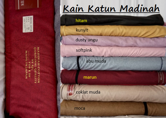 Jual kain  katun madina import kain  madinah hitam KASKUS