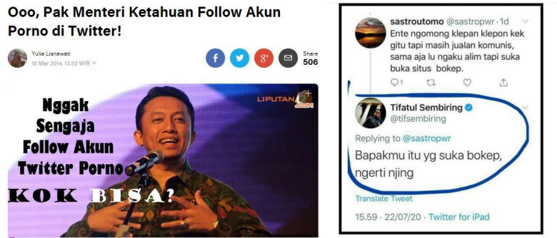 Astaghfirullah! Ex Menkominfo Tifatul PKS Dirajam Netizen karena Memaki Pakai Anj*ng