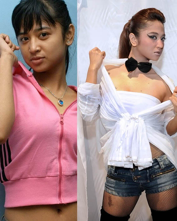 Beginilah Wajah Asli Artis Indonesia Tanpa Make Up (PICT)