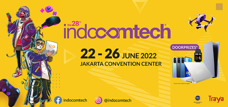 Indocomtech Kembali Gelar Pameran Teknologi Dan Gadget Terbesar Di Indonesia