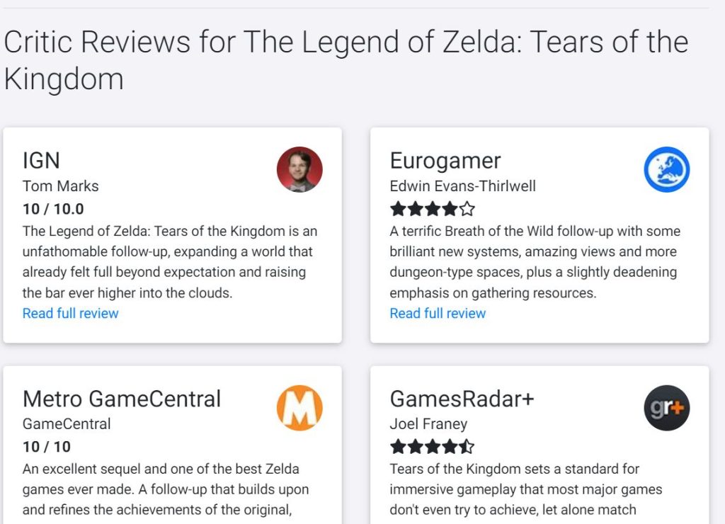 The Legend Of Zelda: Tears Of The Kingdom Dapat Respon Positif