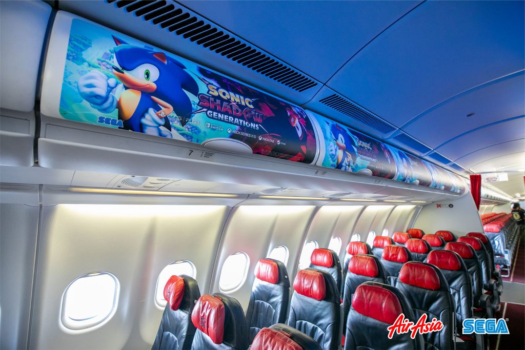 AirAsia bekerja sama dengan SEGA dan ATLUS