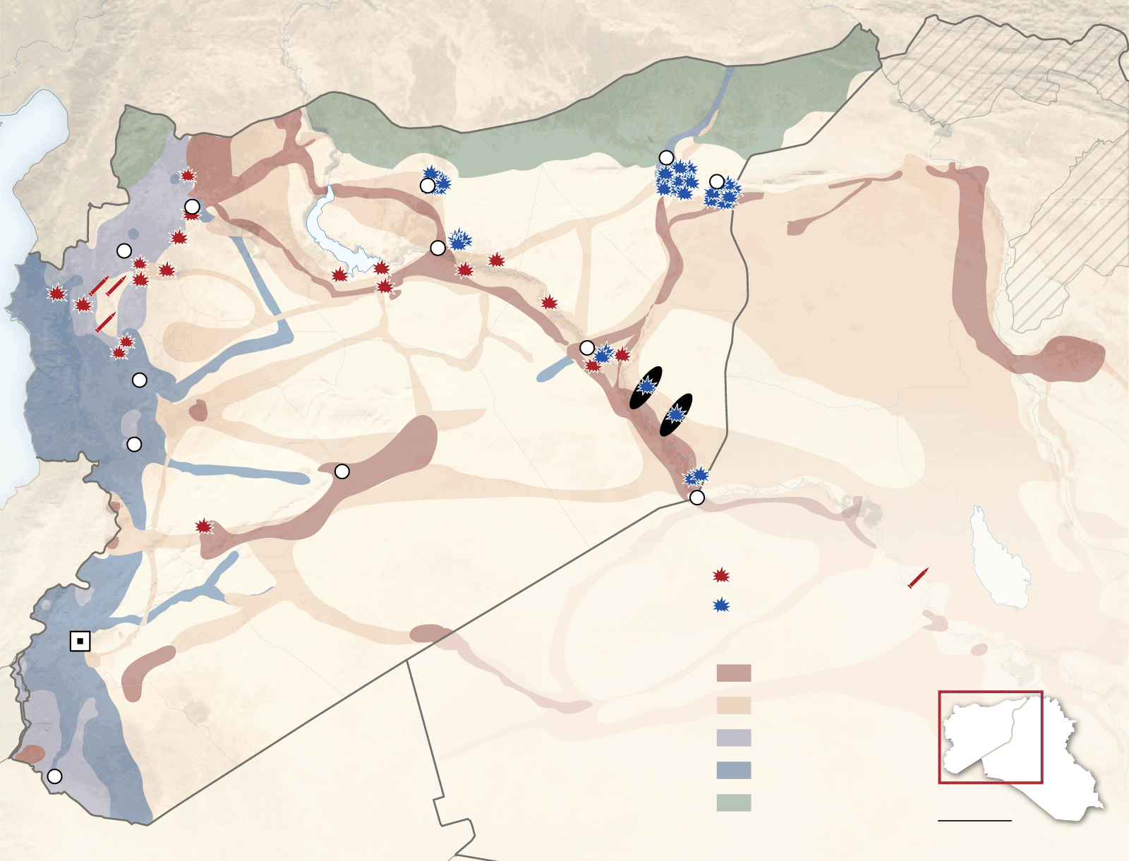 Где поймали террористов крокус на карте. Авиаудары в Сирии карта. DCS карта Сирия. База США В Сирии на карте. Нефть в Сирии на карте.